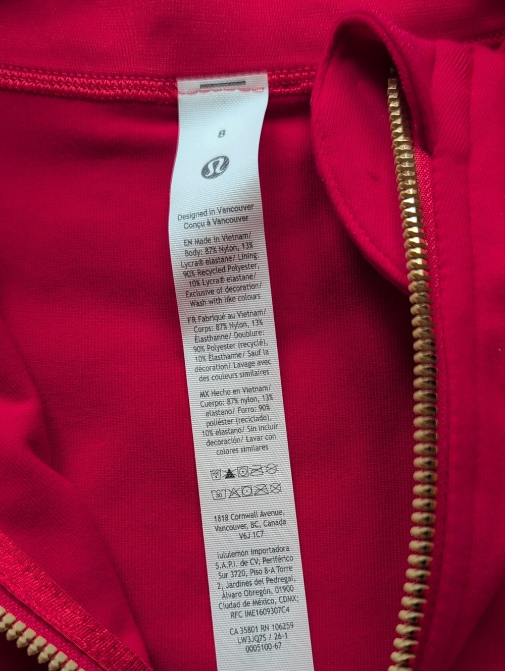 NEW Define Jacket *LUON RED - Picture 4 of 5